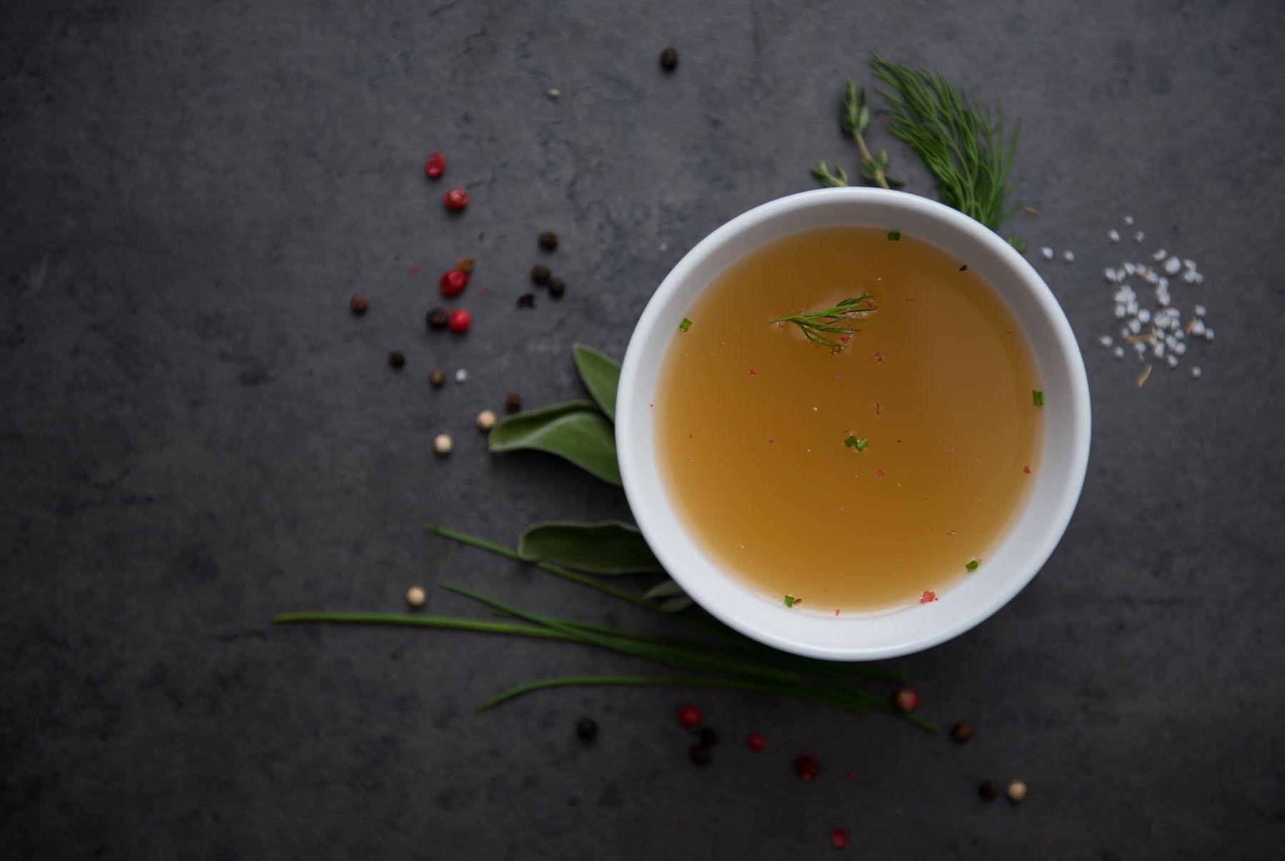 Collagen-rich bone broth is low in calories and carbs, rich in flavor, and a source of key amino acids that can curb inflammation and support metabolic health.