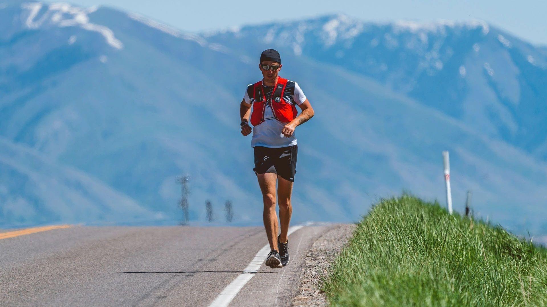 He did the full 24-hour run on zero calories—and wearing a CGM taught him an important lesson on fueling for races.