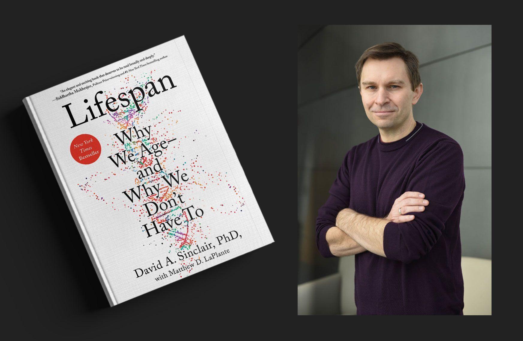 In a book club for Lifespan, Dr. Sinclair talks about the importance of continuously tracking health data, his own stats, and the reversibility of aging