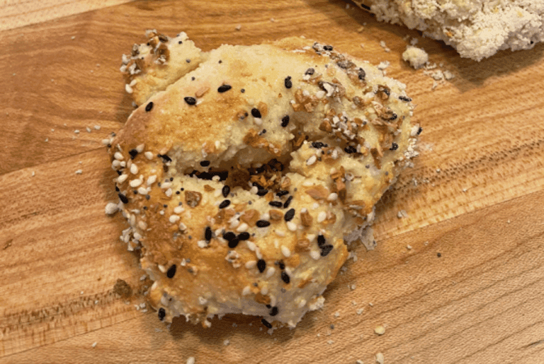 A fluffy, protein filled bagel made with greek yogurt. Try for yourself!